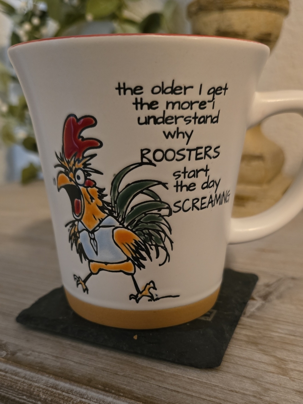 Cracker Barrel Rooster Coffee Mug